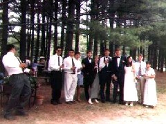 Chris Wheeler, Family, Friends, Katherine (Kat) McDougal Wheeler McCandless, Wedding reception